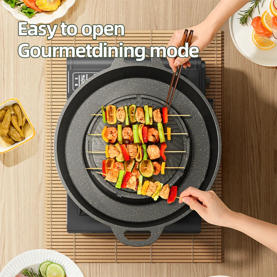 Compact Outdoor Portable Stove Grill for Camping Use