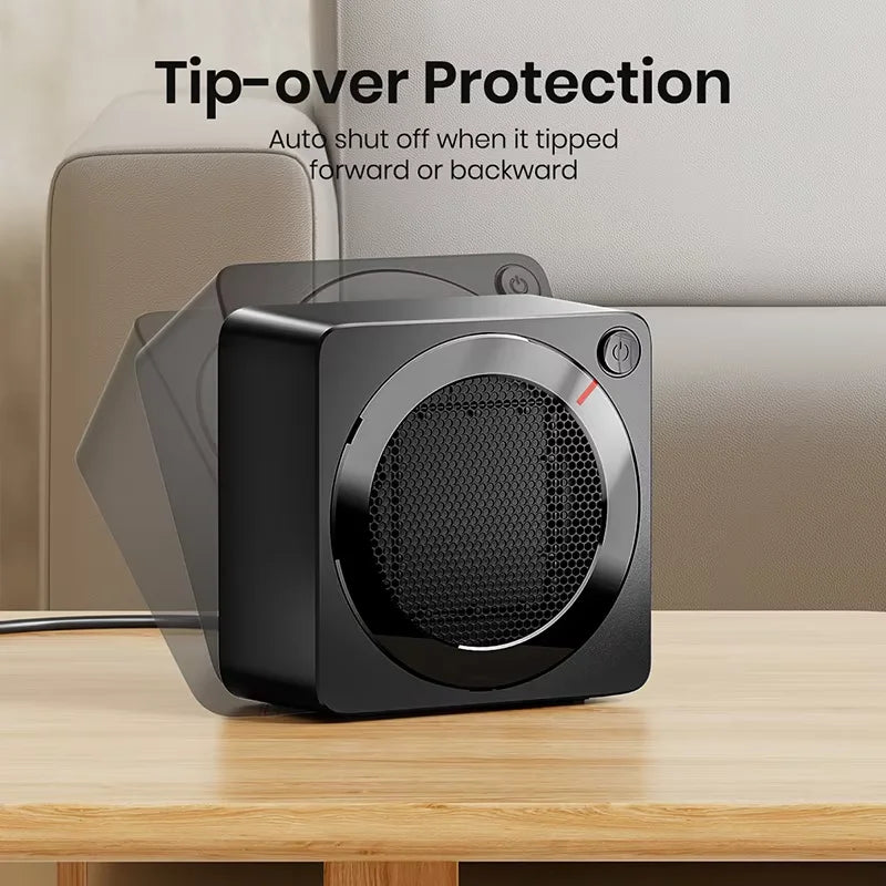 Compact Space Heater for Fast Heating and Safety