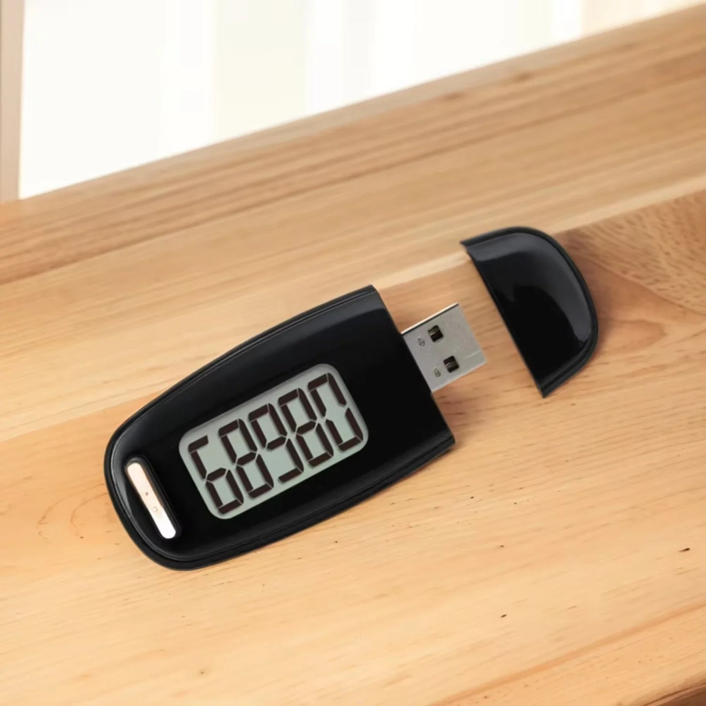 3D Pedometer Portable Digital Pedometer USB Rechargeable