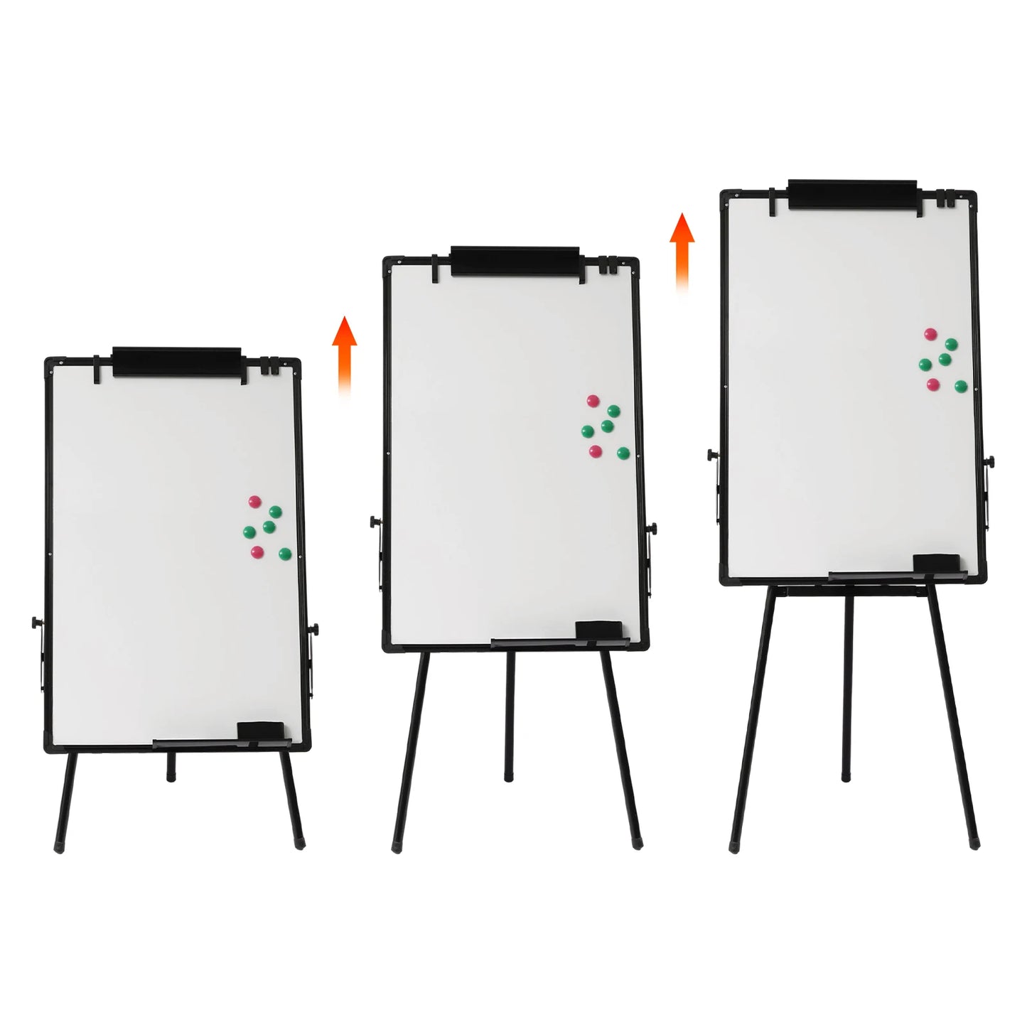 36 x 24 Inches Magnetic White Board Easel Stand for Home Office