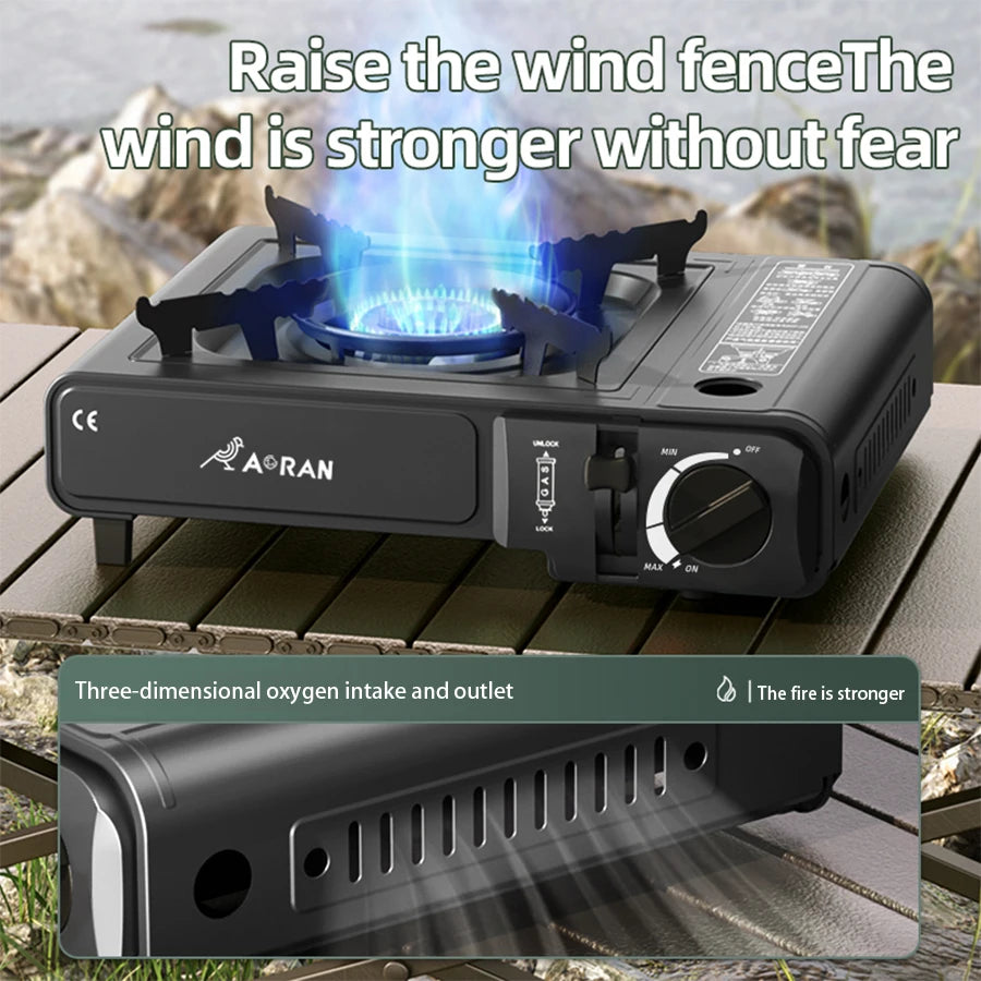 Compact Outdoor Portable Stove Grill for Camping Use