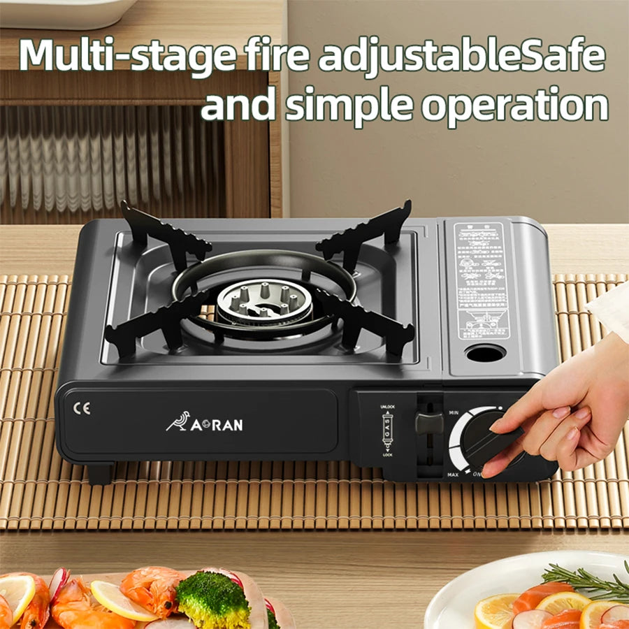 Compact Outdoor Portable Stove Grill for Camping Use