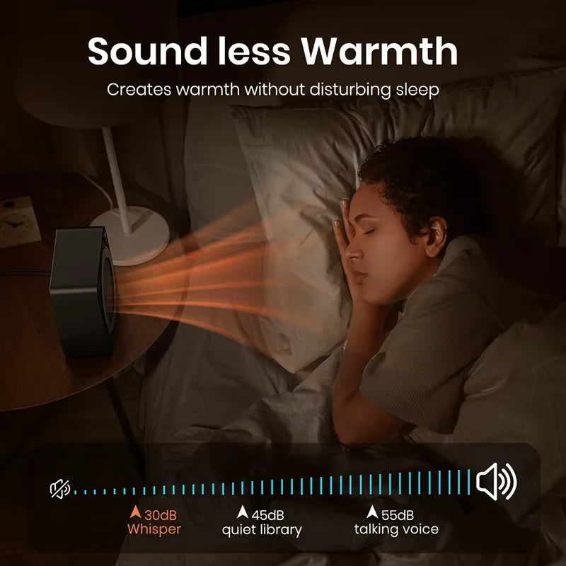 Compact Space Heater for Fast Heating and Safety