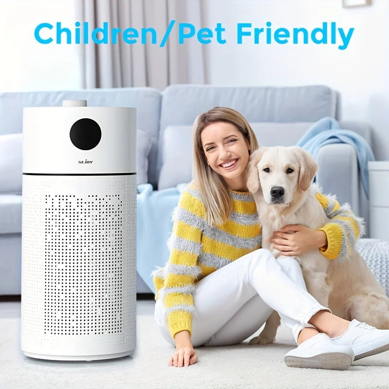 HEPA Air Purifier for Home with 3 Stage Filtration System
