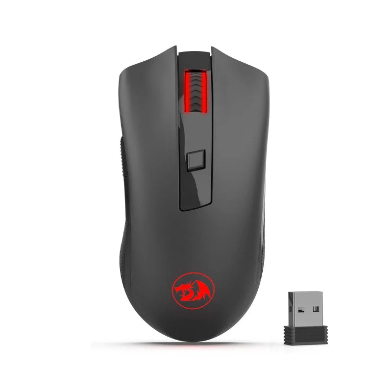Wireless Mouse with USB Receiver for Gaming and Office Use