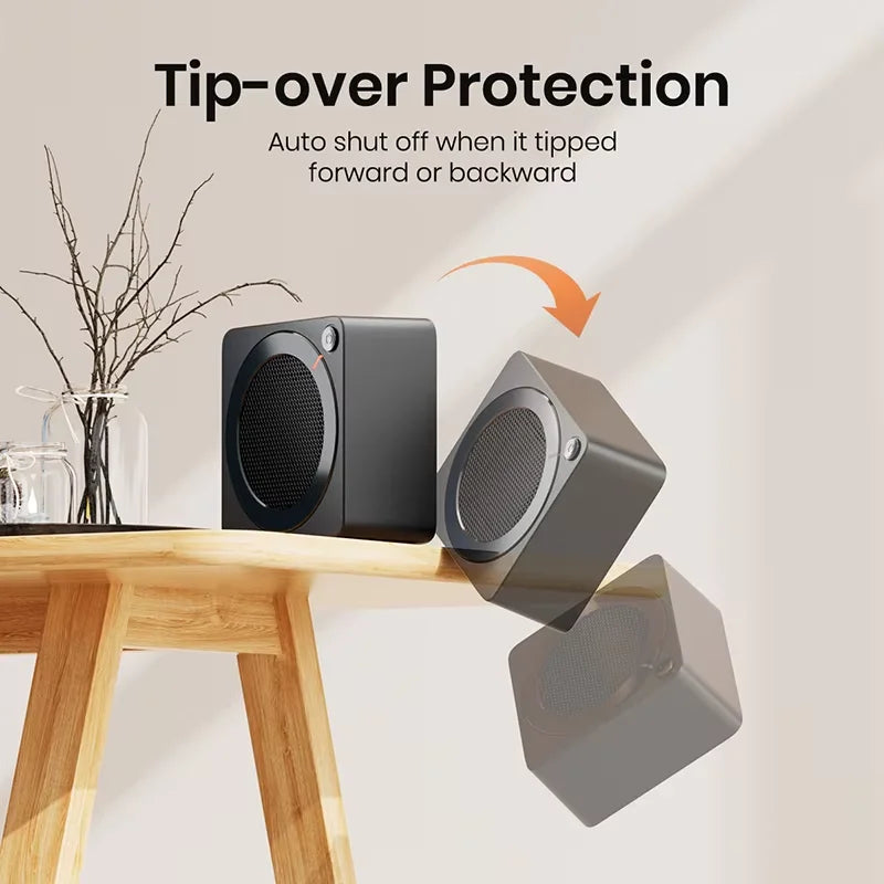 Compact Space Heater for Fast Heating and Safety