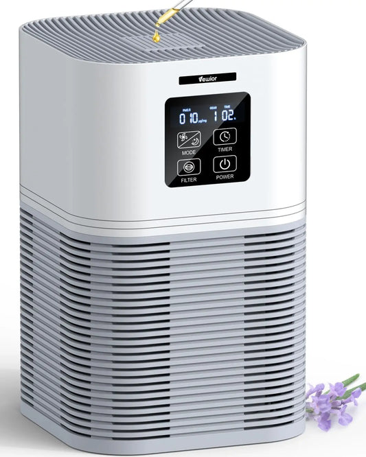 2 In 1 Air Purifier With Aromatherapy And Smart Features