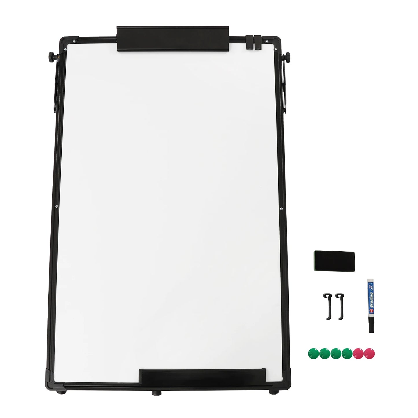 36 x 24 Inches Magnetic White Board Easel Stand for Home Office
