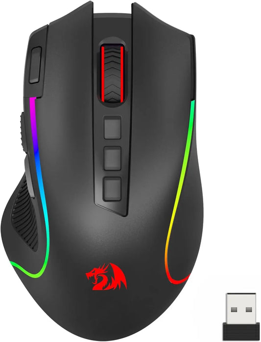 2.4RGB Gaming Mouse with Customizable DPI and RGB Lighting